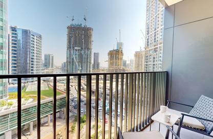 Apartment - Studio - 1 Bathroom for rent in Ahad Residences - Business Bay - Dubai