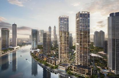 Apartment - Studio - 1 Bathroom for sale in Peninsula Four - Peninsula - Business Bay - Dubai