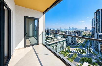 Apartment - 3 - 4 for rent in Sobha Hartland Waves Opulence - Sobha Hartland - Mohammed Bin Rashid City - Dubai