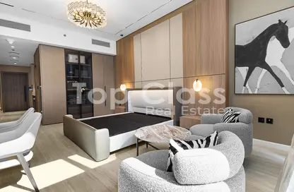 Apartment - Studio - 1 Bathroom for rent in Royal Regency - Business Bay - Dubai