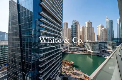 Apartment - 1 Bedroom - 2 Bathrooms for sale in Silverene Tower B - Silverene - Dubai Marina - Dubai