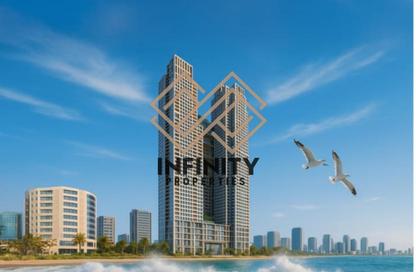 Apartment - 3 Bedrooms - 4 Bathrooms for sale in Mawjan Tower - Ajman Corniche Road - Ajman Apartment - 3 Bedrooms - 4 Bathrooms for sale in Mawjan Tower - Ajman Corniche Road - Ajman