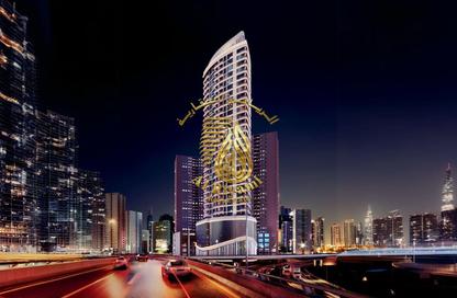 Apartment - 1 Bedroom - 2 Bathrooms for sale in Tower C1 - Ajman Pearl Towers - Ajman Downtown - Ajman Apartment - 1 Bedroom - 2 Bathrooms for sale in Tower C1 - Ajman Pearl Towers - Ajman Downtown - Ajman
