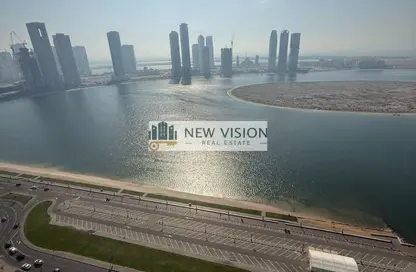 Apartment - 3 Bedrooms - 4 Bathrooms for rent in Al Khan Lagoon Tower - Al Khan Lagoon - Al Khan - Sharjah