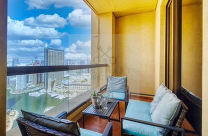 Apartment - 2 - 3 for rent in Bahar 1 - Bahar - Jumeirah Beach Residence - Dubai