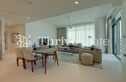 Apartment - 2 - 2 for rent in Marina Vista Tower 1 - Marina Vista - Emaar Beachfront - Dubai Harbour - Dubai