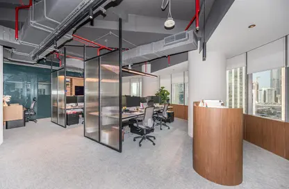 Office Space - 1 Bedroom for rent in Almas Tower - Jumeirah Lake Towers - Dubai