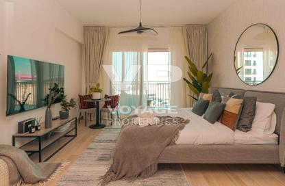 Apartment - Studio - 1 for rent in Waters Edge - Yas Island - Abu Dhabi