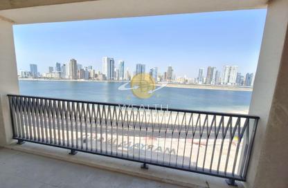 Apartment - 3 Bedrooms - 4 Bathrooms for sale in Cyan Beach Residence - Maryam Island - Al Khan - Sharjah Apartment - 3 Bedrooms - 4 Bathrooms for sale in Cyan Beach Residence - Maryam Island - Al Khan - Sharjah