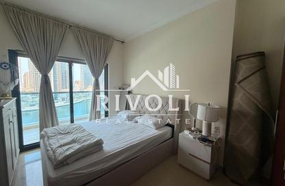 Apartment - 2 Bedrooms - 3 Bathrooms for rent in Time Place Tower - Dubai Marina - Dubai