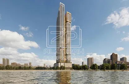 Apartment - 3 Bedrooms - 5 Bathrooms for sale in Faradis Tower - Al Mamzar - Sharjah - Sharjah