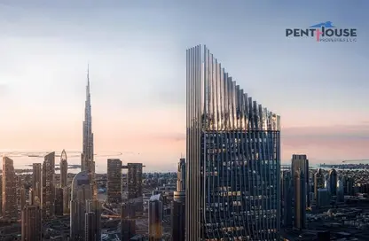 شقة - غرفة نوم - 2 حمامات للبيع في تايجرسكاي تاور - الخليج التجاري - دبي