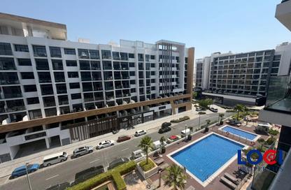 Apartment - Studio - 1 Bathroom for rent in Azizi Riviera 34 - Azizi Riviera - Meydan One - Meydan - Dubai