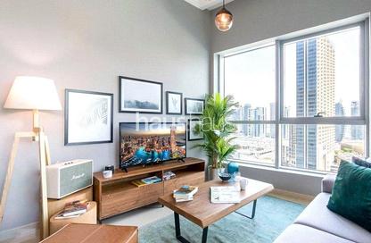 Apartment - 1 Bedroom - 2 Bathrooms for rent in Bay Central Tower Central - Bay Central - Dubai Marina - Dubai