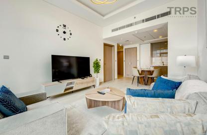 Apartment - 1 - 2 for rent in Farhad Azizi Residence - Dubai Healthcare City 2 - Al Jaddaf - Dubai
