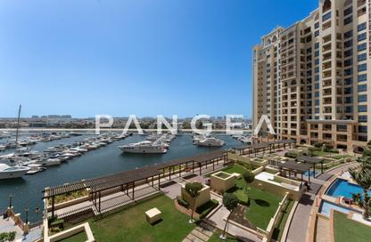 Apartment - 2 Bedrooms - 4 Bathrooms for rent in Marina Residences 1 - Marina Residences - Palm Jumeirah - Dubai