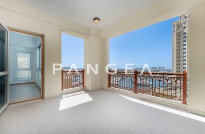 Apartment - 2 Bedrooms - 4 Bathrooms for rent in Marina Residences 1 - Marina Residences - Palm Jumeirah - Dubai
