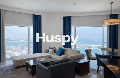 Hotel  and  Hotel Apartment - 2 Bedrooms - 3 Bathrooms for rent in Fairmont Marina Residences - The Marina - Abu Dhabi