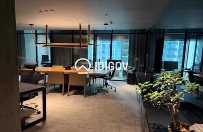 Office Space - Studio - 1 Bathroom for rent in The Binary Tower - Business Bay - Dubai