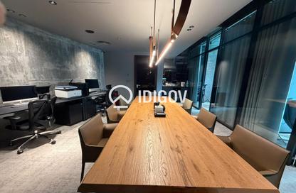 Office Space - Studio - 1 Bathroom for rent in The Binary Tower - Business Bay - Dubai