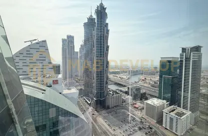 Office Space - 1 Bedroom - 1 Bathroom for rent in The Prism - Business Bay - Dubai
