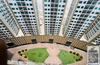 Apartment - 2 - 3 for rent in Tower A3 - Ajman Pearl Towers - Ajman Downtown - Ajman