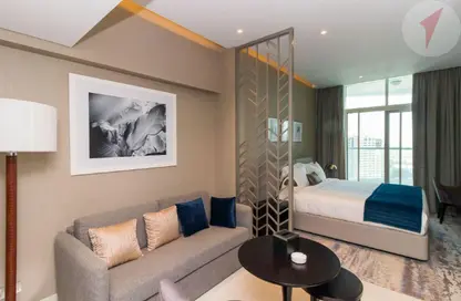 Apartment - Studio - 1 Bathroom for rent in Damac Maison Prive A - Damac Maison Prive - Business Bay - Dubai