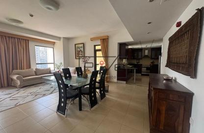 Apartment - 1 Bedroom - 2 Bathrooms for rent in Amwaj 4 - Amwaj - Jumeirah Beach Residence - Dubai