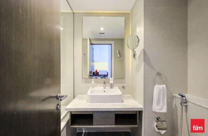 Apartment - Studio - 1 Bathroom for rent in Damac Maison Prive B - Damac Maison Prive - Business Bay - Dubai