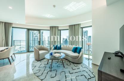 Apartment - 2 Bedrooms - 3 Bathrooms for rent in Address Harbour Point Tower 2 - Address Harbour Point - Dubai Creek Harbour (The Lagoons) - Dubai