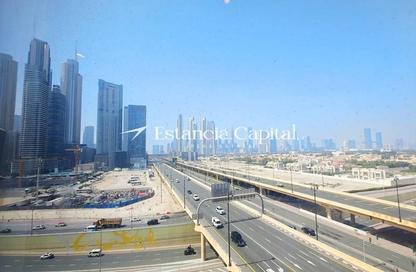 مكتب - استوديو - 1 حمام للايجار في برج كريستال - الخليج التجاري - دبي