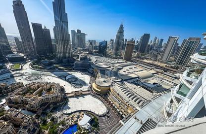 شقة - غرفة نوم - 1 حمام للايجار في فندق برج ليك - العنوان داون تاون - وسط مدينة دبي - دبي