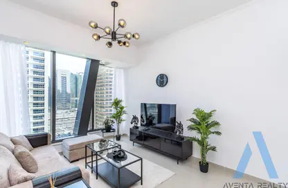 شقة - غرفة نوم - 2 حمامات للايجار في A برج سيلفرين - سيلفيرين - دبي مارينا - دبي شقة - غرفة نوم - 2 حمامات للايجار في A برج سيلفرين - سيلفيرين - دبي مارينا - دبي