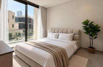 Apartment - 1 - 1 for rent in Peninsula Four - Peninsula - Business Bay - Dubai