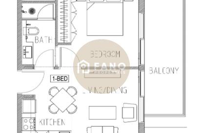 Apartment - 1 Bedroom - 1 Bathroom for sale in Elo 1 - Elo - Damac Hills 2 - Dubai