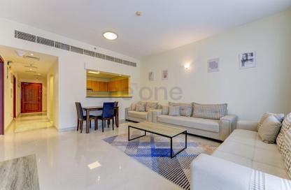 Apartment - 1 Bedroom - 2 Bathrooms for rent in Hub Canal 2 - Hub Golf View Apartments - Dubai Sports City - Dubai