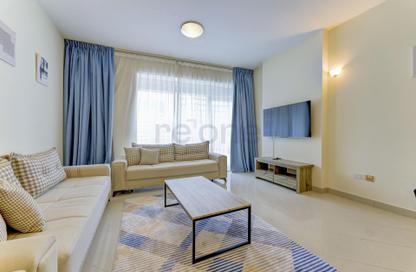 Apartment - 1 Bedroom - 2 Bathrooms for rent in Hub Canal 2 - Hub Golf View Apartments - Dubai Sports City - Dubai