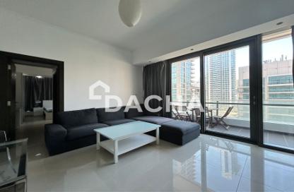 Apartment - 1 - 2 for rent in Silverene Tower A - Silverene - Dubai Marina - Dubai
