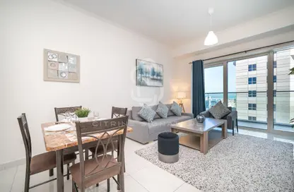 Apartment - 1 Bedroom - 2 Bathrooms for rent in Damac Heights - Dubai Marina - Dubai