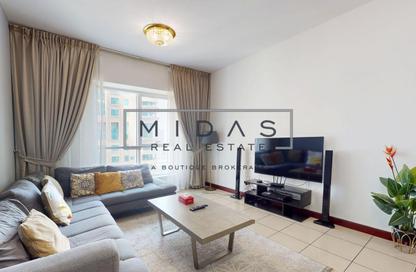 Apartment - 3 - 3 for rent in Sulafa Tower - Dubai Marina - Dubai