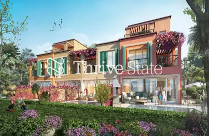 Townhouse - 5 Bedrooms - 6 Bathrooms for sale in Nice - Damac Lagoons - Dubai