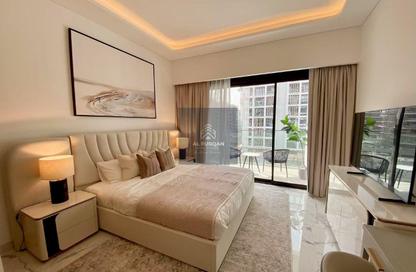 Apartment - Studio - 1 for rent in Azizi Riviera 63 - Azizi Riviera - Meydan One - Meydan - Dubai