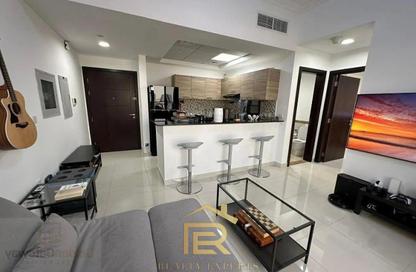 Apartment - 1 Bedroom - 2 Bathrooms for rent in Spanish Tower - Dubai Sports City - Dubai