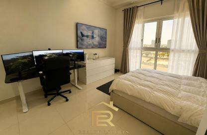 Apartment - 1 Bedroom - 2 Bathrooms for rent in Spanish Tower - Dubai Sports City - Dubai
