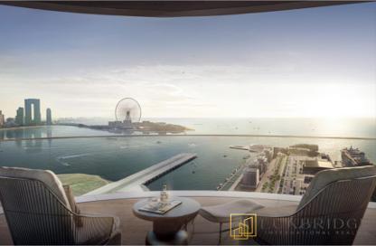 Apartment - 1 Bedroom - 1 Bathroom for sale in Bayview - EMAAR Beachfront - Dubai Harbour - Dubai