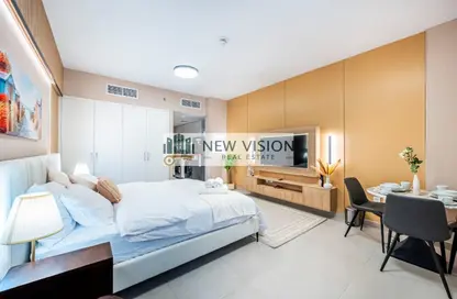 Apartment - Studio - 1 Bathroom for rent in Areej Apartments - Aljada - Sharjah