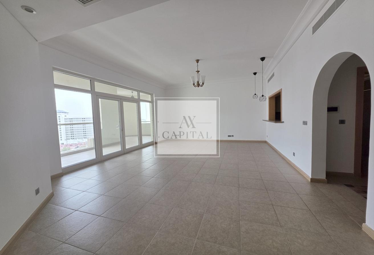 Unfurnished | 2 Bed plus maids | Partial Sea View photo 8