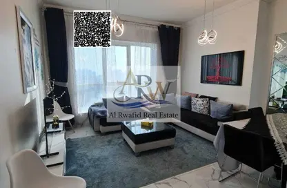 Apartment - 1 Bedroom - 2 Bathrooms for rent in Oasis Tower - Al Rashidiya 1 - Al Rashidiya - Ajman