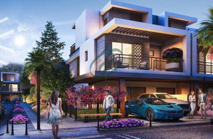 Townhouse - 4 - 5 for sale in Violet 2 - Violet - Damac Hills 2 - Dubai