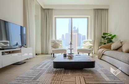Apartment - 2 - 3 for rent in Downtown Views II Tower 3 - Downtown Views II - Zabeel 2 - Zabeel - Dubai
